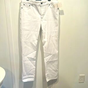 NWT Lauren by Ralph Lauren White Jeans.